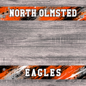 North Olmsted Eagles License Plate Frame