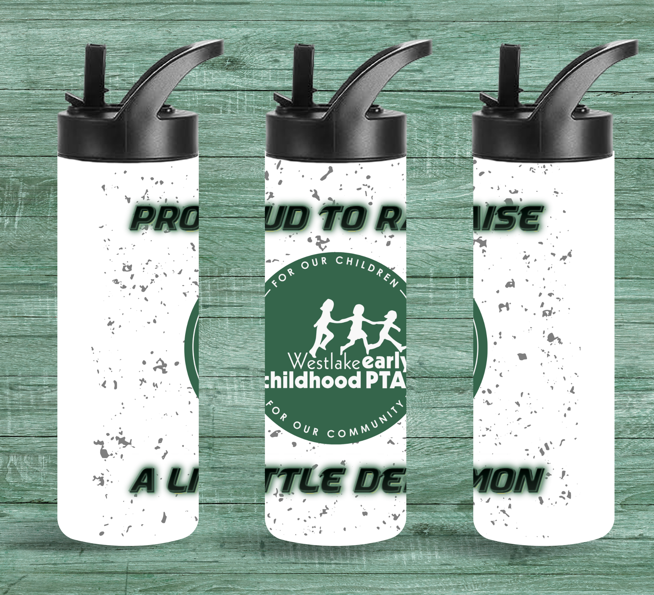 Proud to Raise a Little Demon Flip Top & Tumbler